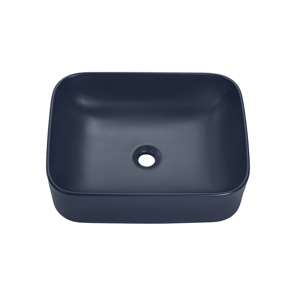 Vasque à poser KAMA Bleu Nuit Mat 50 cm